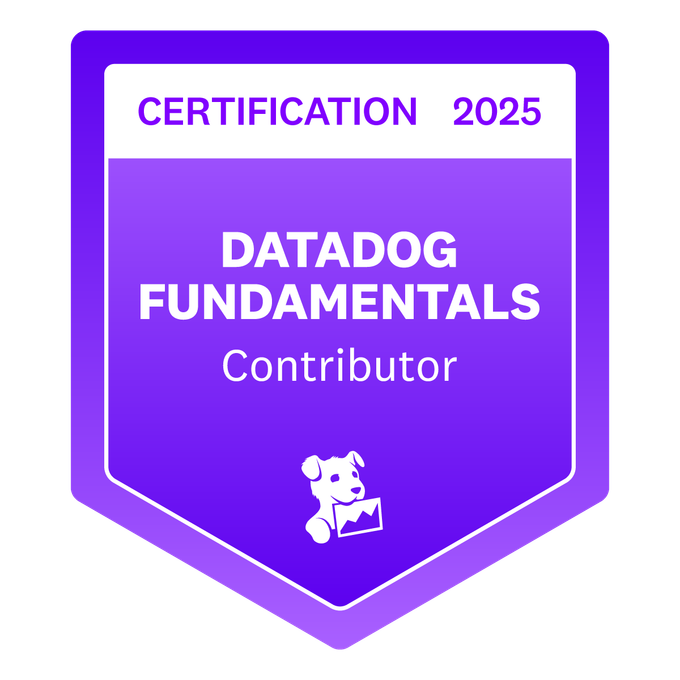 Datadog Fundamentals Contributor